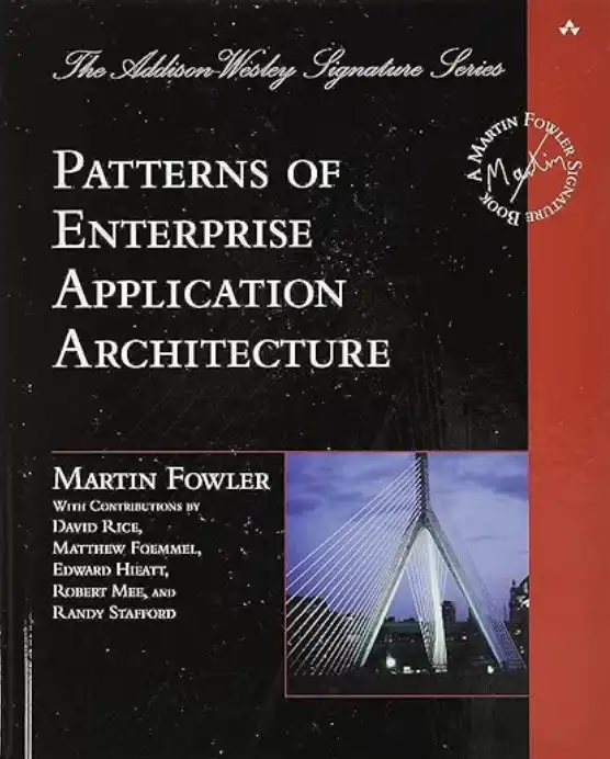 Patterns of Enterprise Application Architecture Buchcover